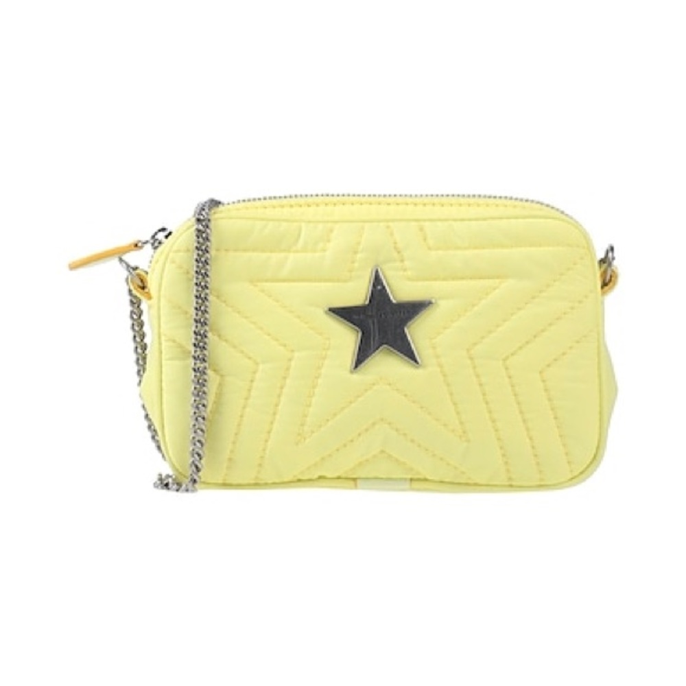Stella McCartney Yellow Nylon Star Crossbody Bag